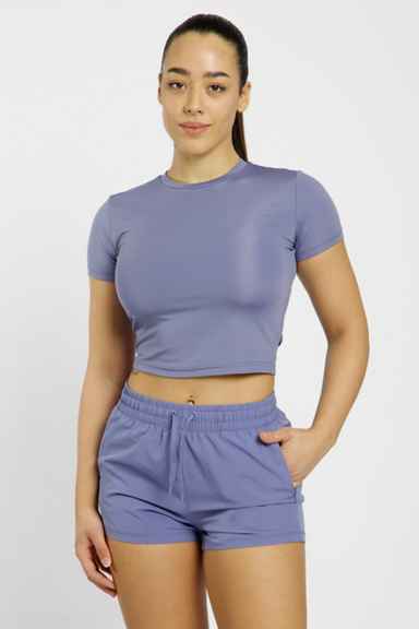 POWERZONE Cropped Damen T-Shirt