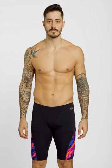 speedo Digital V-Cut Jammer Herren Badehose