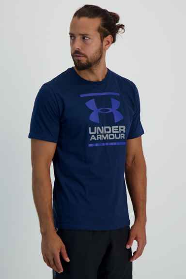 T-shirt Bleu Homme Under Armour Foundation