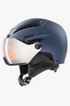 Uvex Hlmt 600 Visor casque de ski bleu