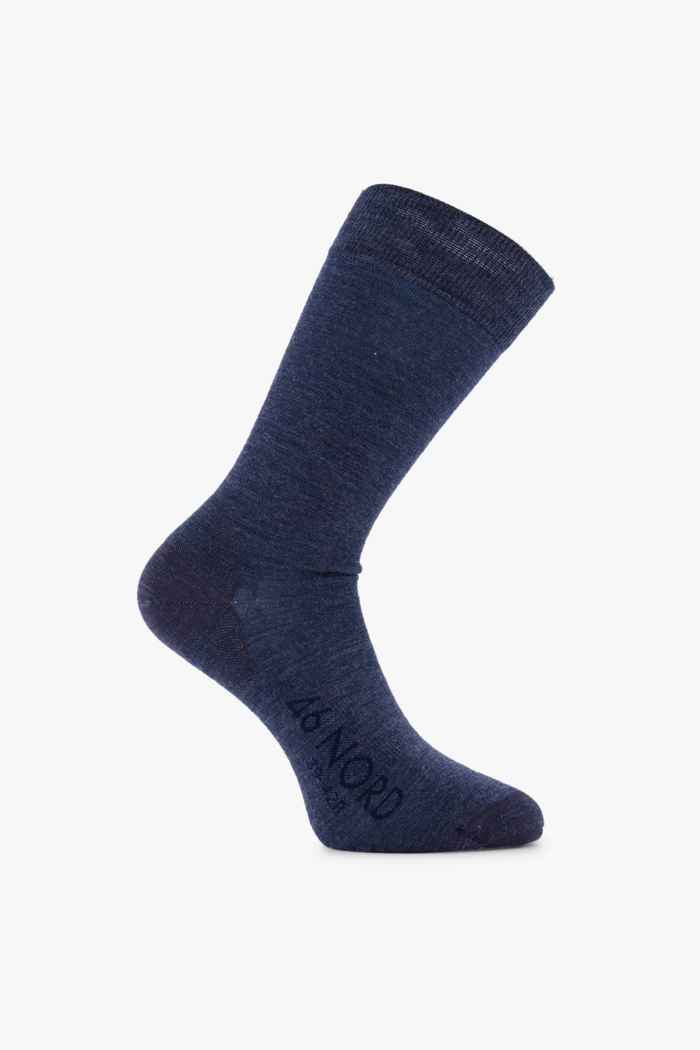 46 Nord Merino 35-46 Socken Farbe Navyblau 1