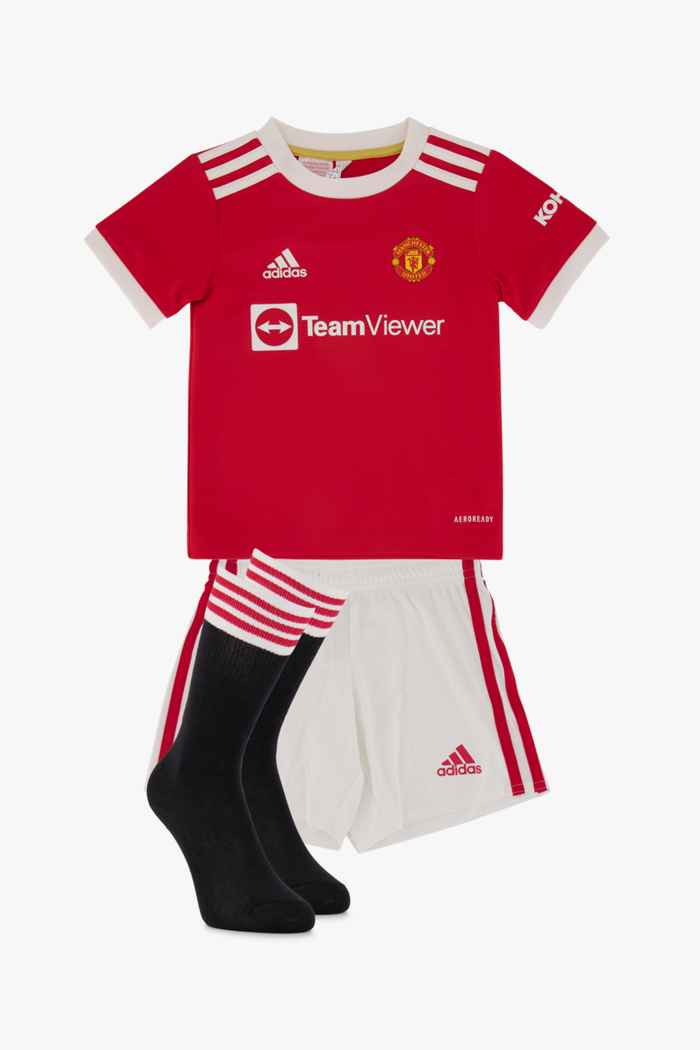 Compra Manchester United Home Replica Mini set calcio bambini adidas  Performance in rosso | ochsnersport.ch