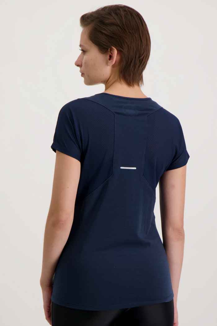 Asics V-Neck Damen T-Shirt Farbe Blau 2