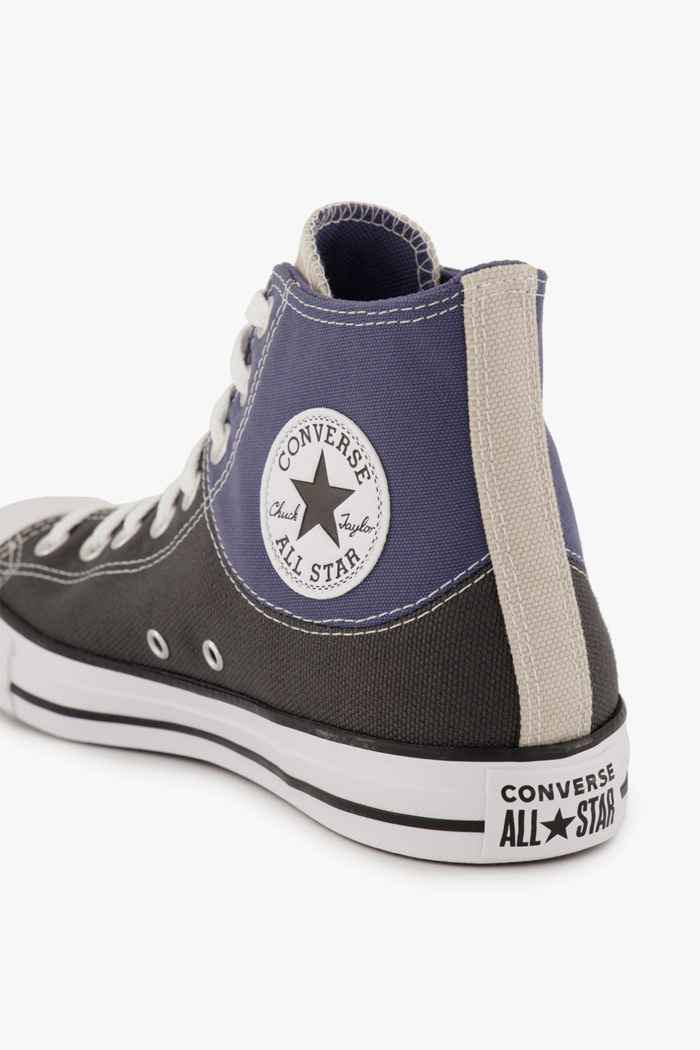 converse bleu noir