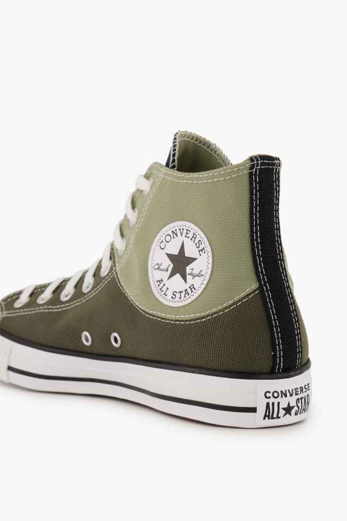 converse all star verde oliva