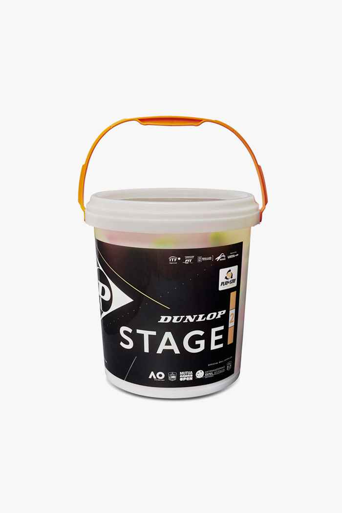 Dunlop 60-Pack Stage 2 Orange Tennisball 1
