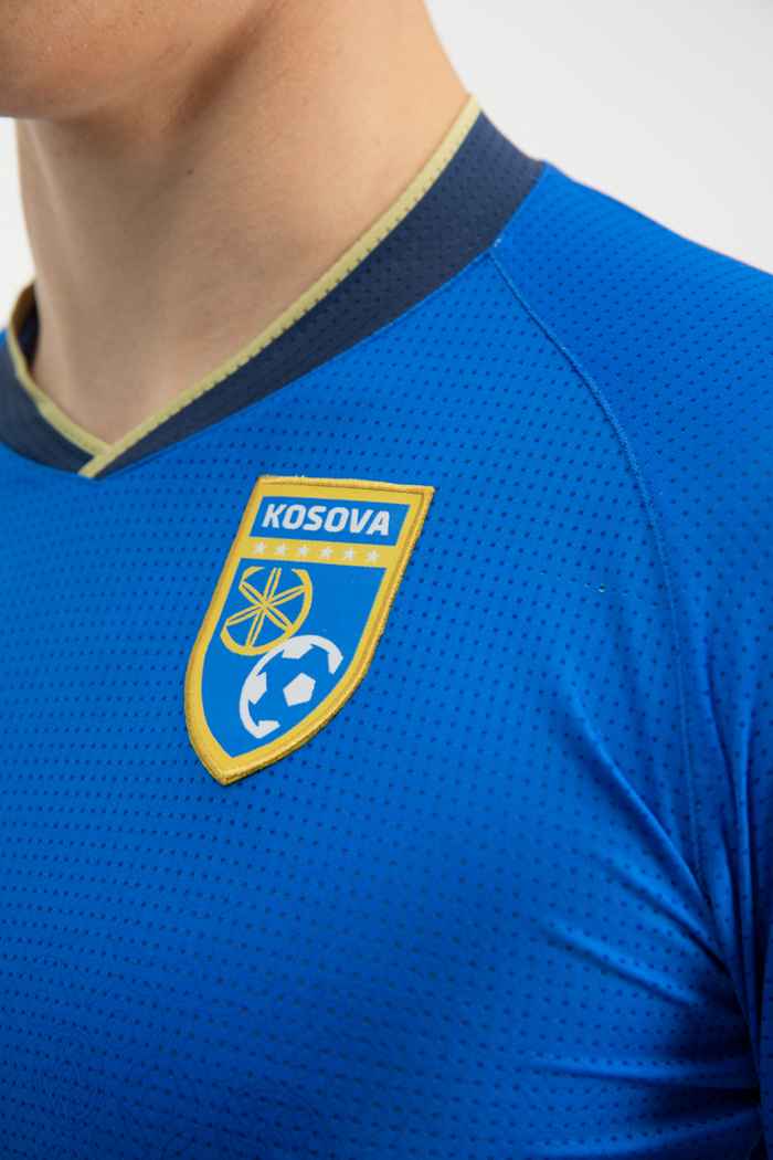 Angleterre X Kosovo Football amitié écharpe-Taille Unique-Bleu/Jaune-Neuf 
