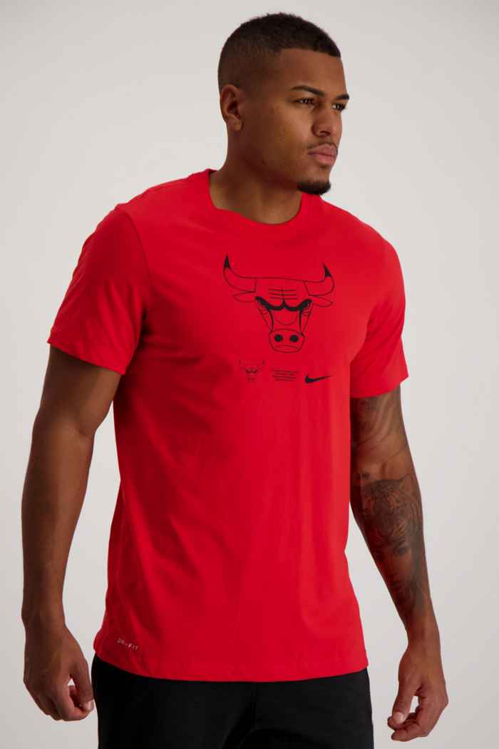 NIKE Chicago Bulls Fan t-shirt hommes 1