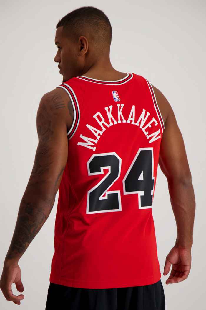 NIKE Chicago Bulls Lauri Markkanen maglia da basket uomo Colore Rosso 2
