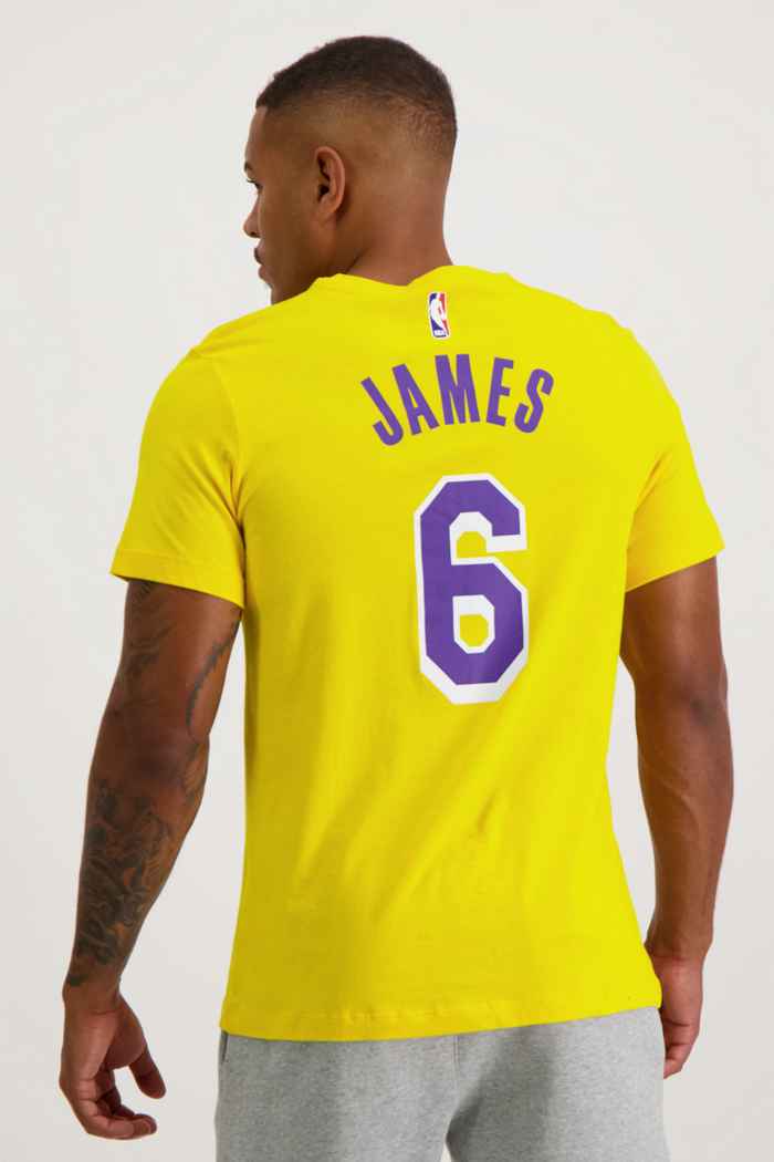 Nike LA Lakers James Lebron t-shirt uomo 2