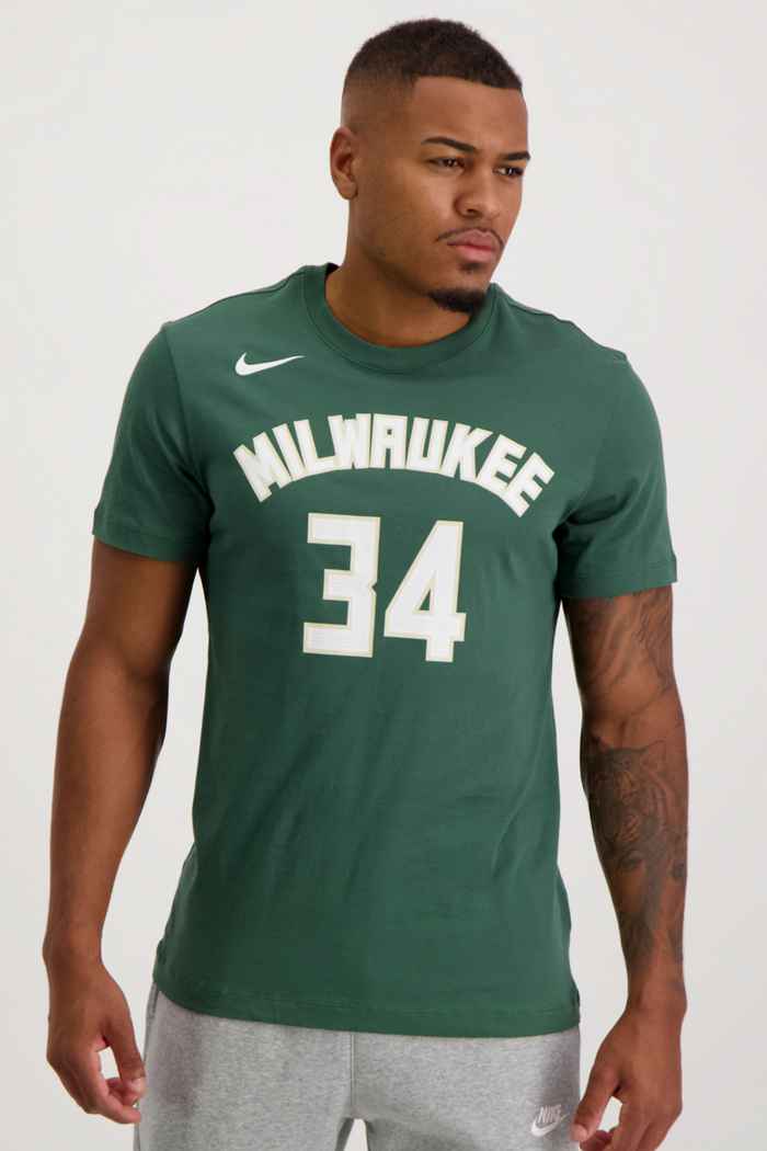 Nike Milwaukee Bucks Giannis Antetokounmpo t-shirt uomo 1
