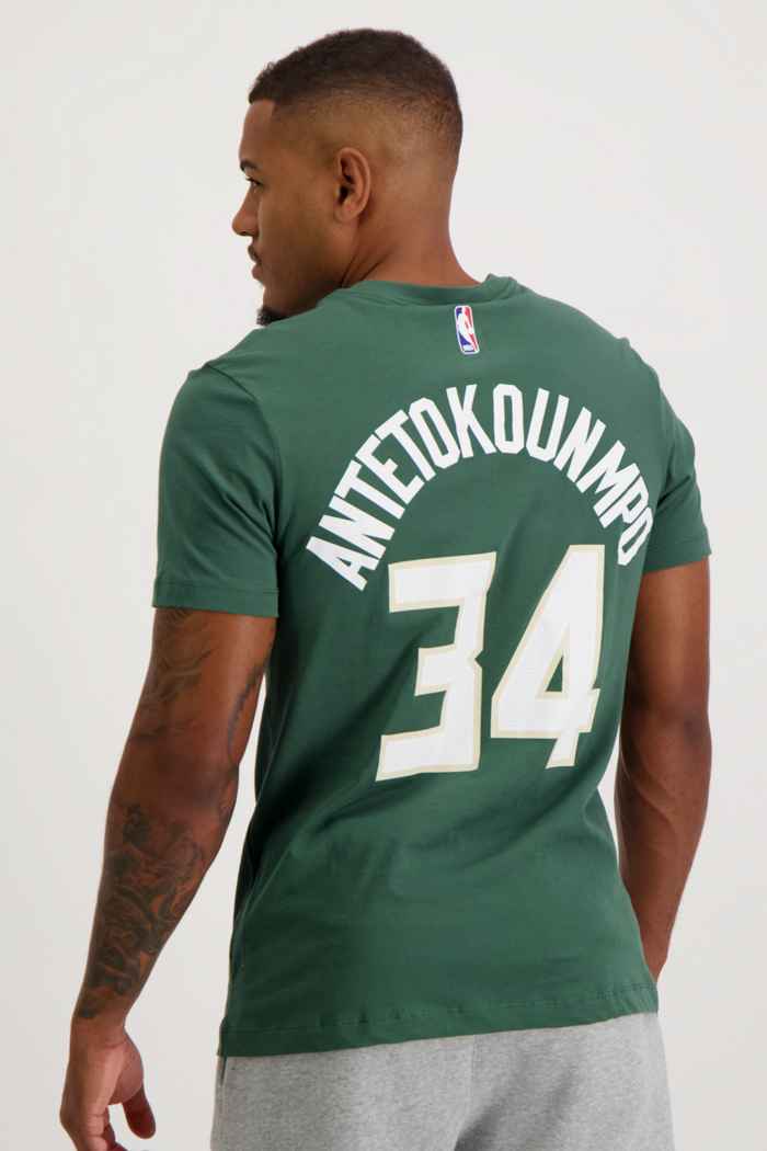 Nike Milwaukee Bucks Giannis Antetokounmpo t-shirt uomo 2