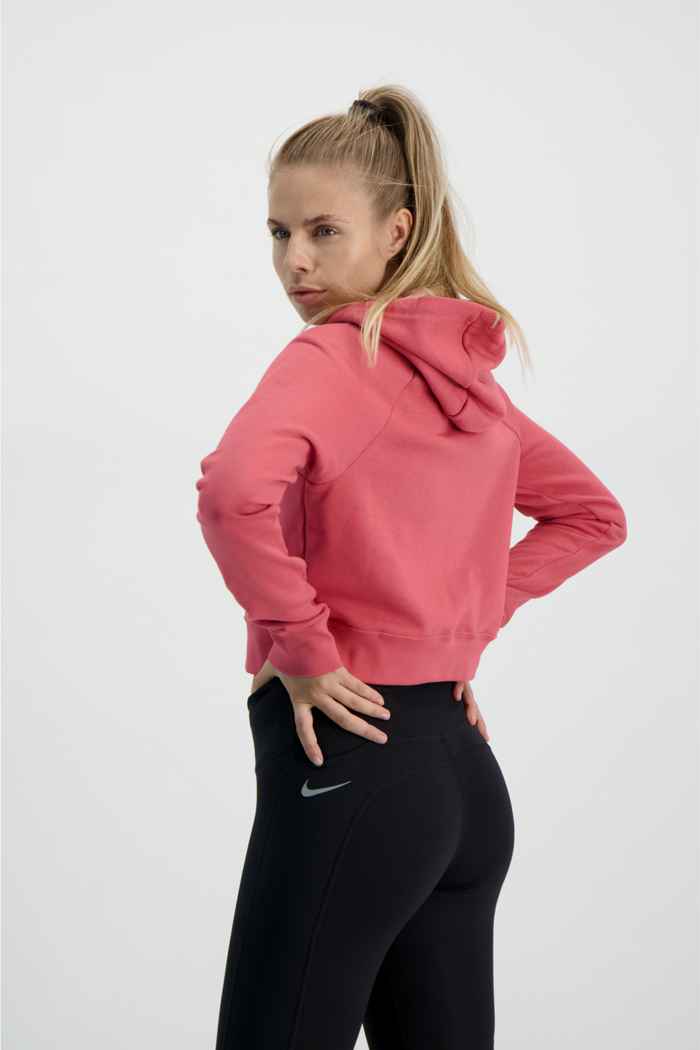 nike sportswear essential cropped hoodie