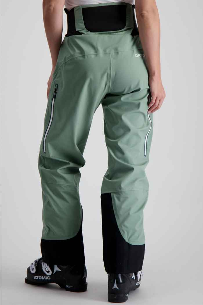 Ortovox Guardian Shell 3L pantalon de ski de randonnée femmes Couleur Vert 2