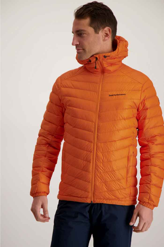 piumino uomo arancione