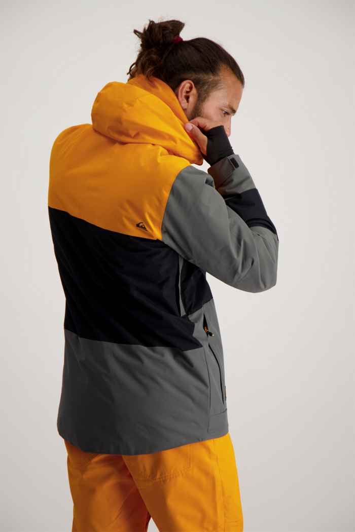 Quiksilver Sycamore giacca da snowboard uomo Colore Grigio 2