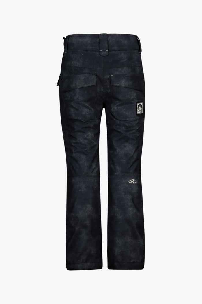 Rehall Keely-R pantalon de snowboard filles Couleur Noir/gris 2
