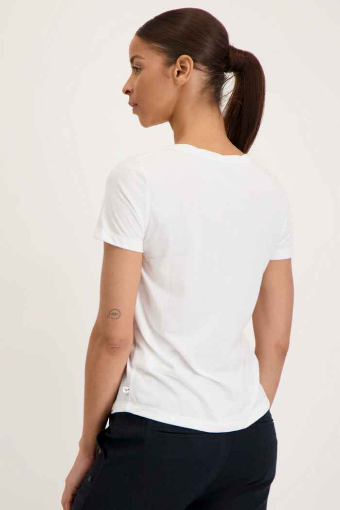 Roxy Chasing The Swell Damen T-Shirt Farbe Weiß 2