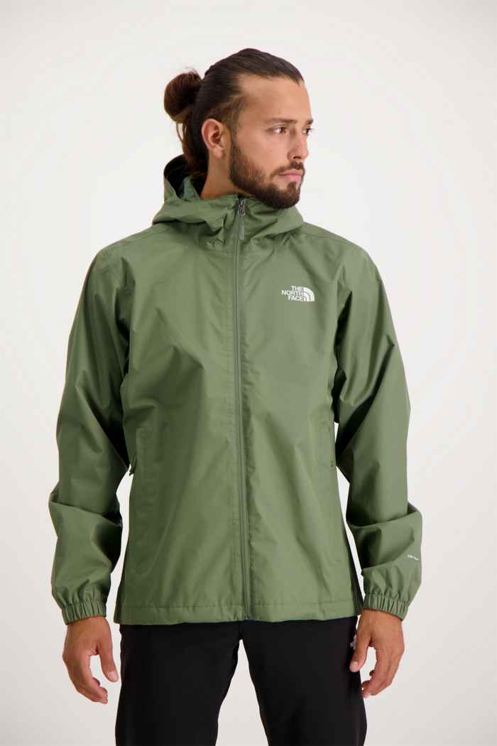 The North Face Quest Herren Regenjacke Farbe Olive 1