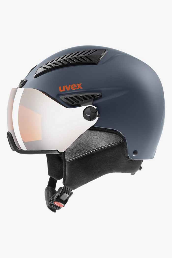 Uvex Hlmt 600 Visor casque de ski Couleur Bleu 1