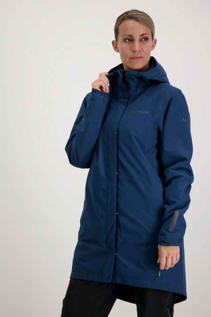 VAUDE Cyclist Padded II parka donna Colore Blu navy 1