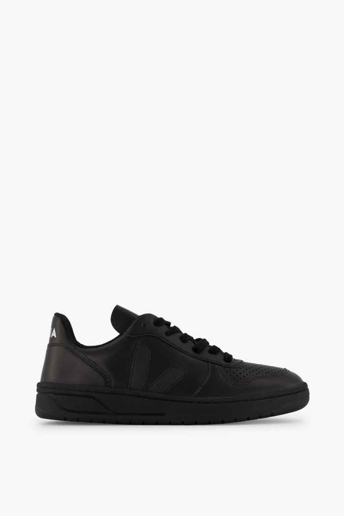 VEJA V-10 Leather Herren Sneaker Farbe Schwarz 2