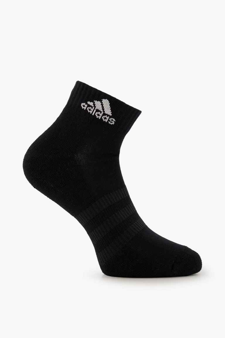 adidas Performance 3-Pack Cushioned Ankle 40-42 Socken