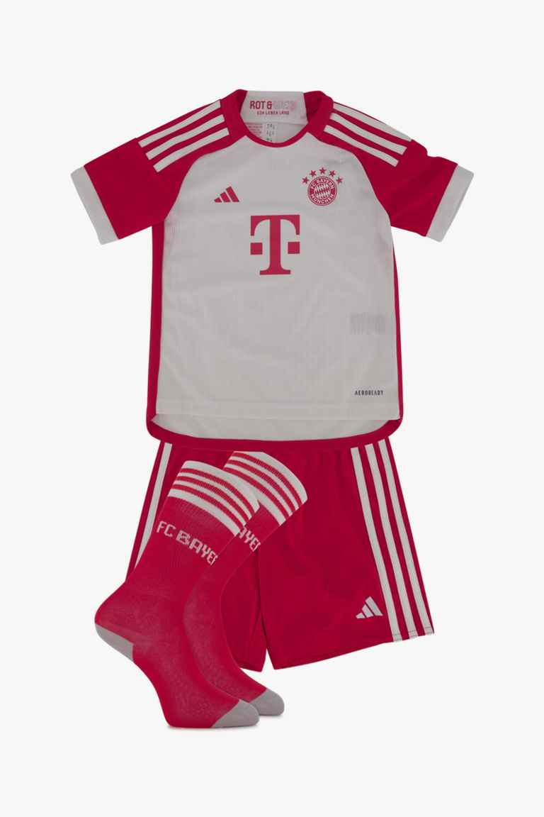 adidas Performance FC Bayern München Home Replica Mini Kinder Fussballset 23/24