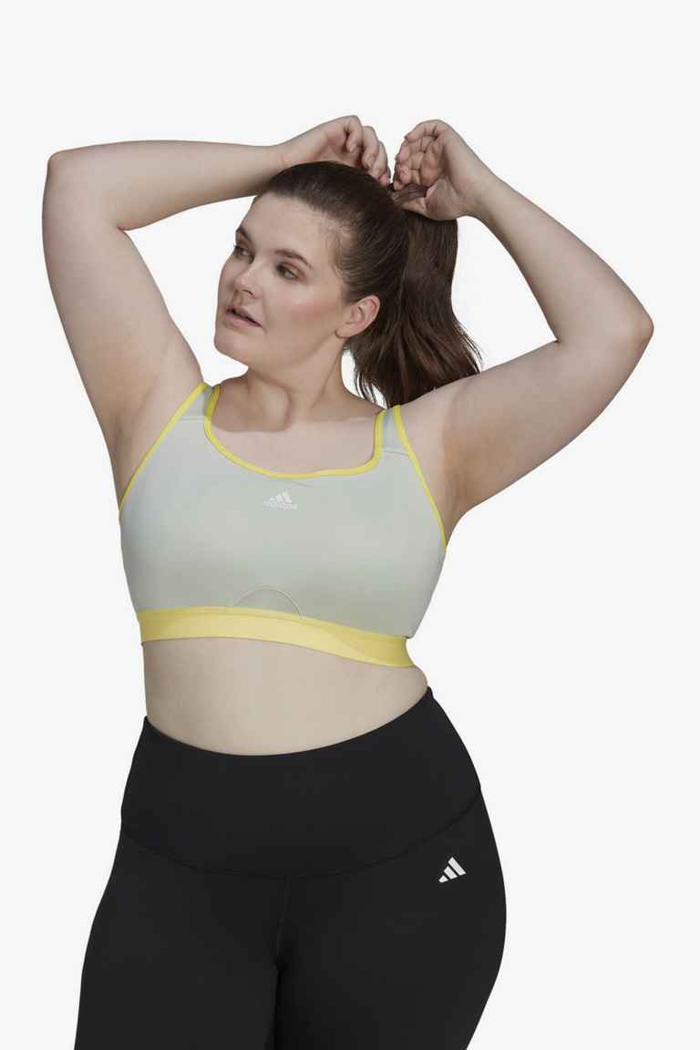 adidas Performance TLRD Move Training High Support Plus Size Damen Sport-BH