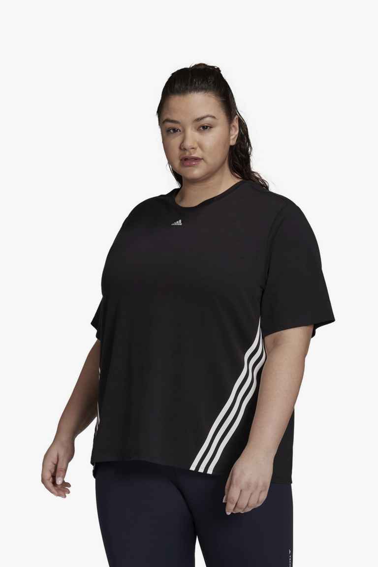 adidas Performance Train Icons 3S Plus Size Damen T-Shirt