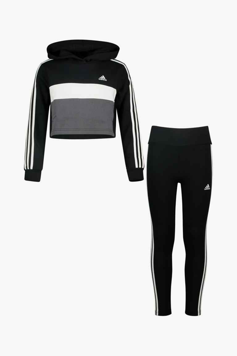 adidas Sportswear Tiberio 3-S Colorblock Mädchen Trainingsanzug