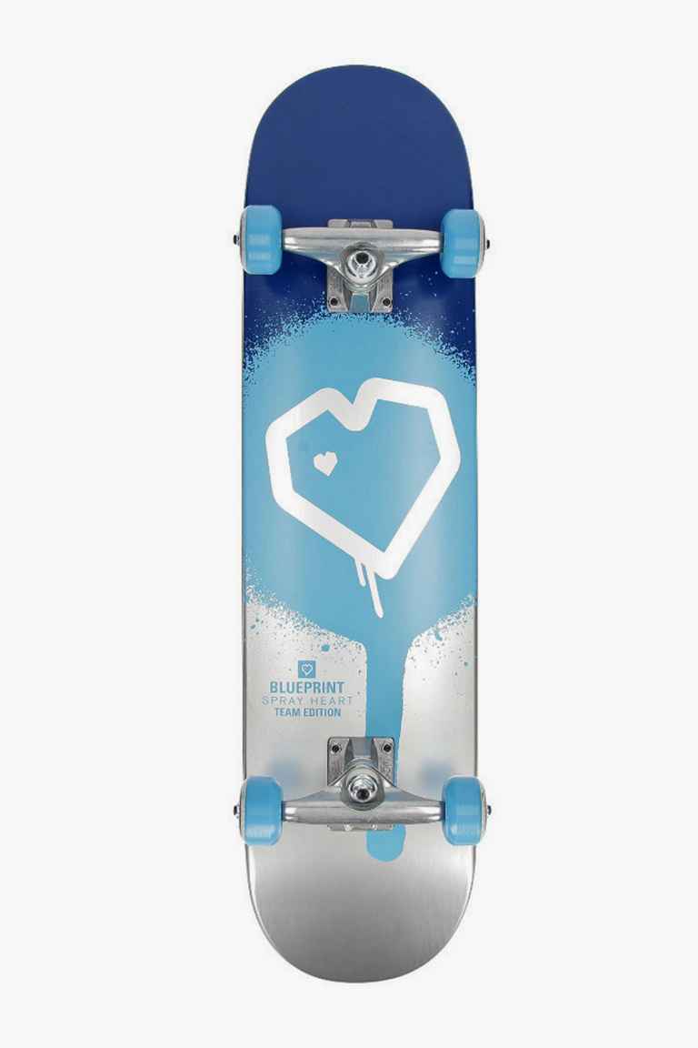 Blueprint Complets Spray Heart Skateboard