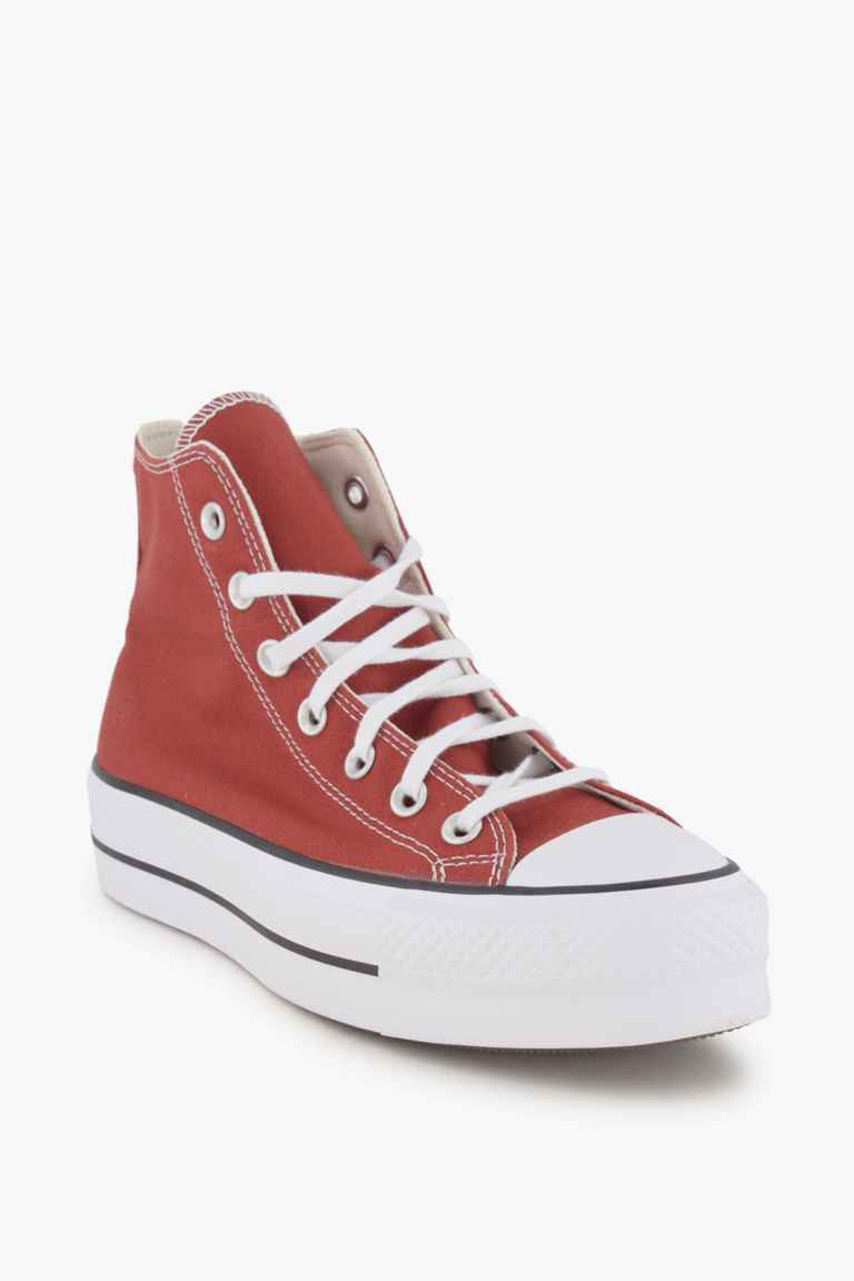 Converse rouge outlet pas cher femme