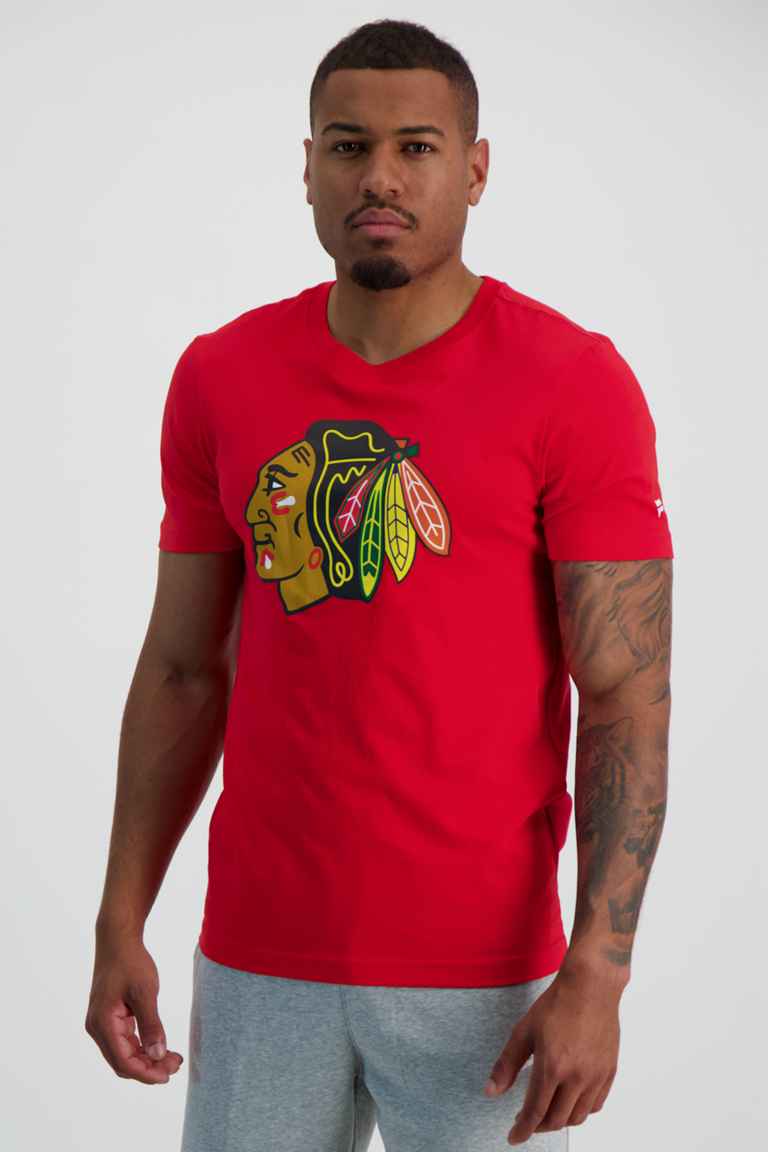 Fanatics Chicago Blackhawks Primary Logo Graphic Herren T-Shirt