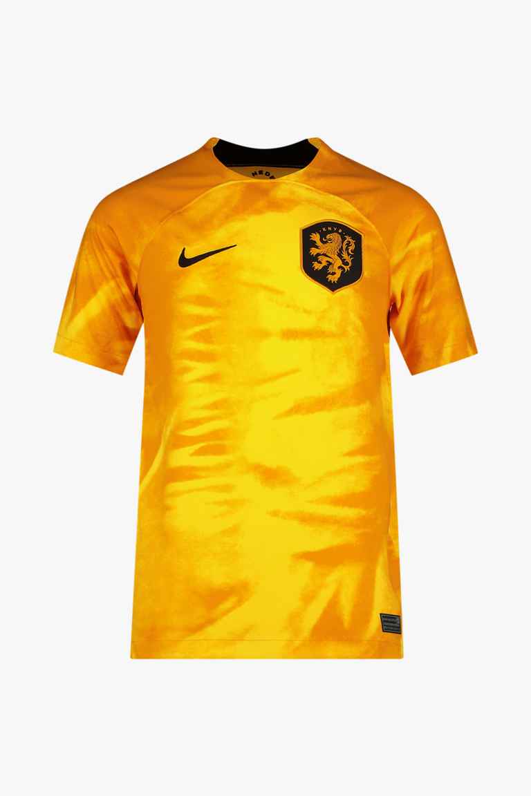  Hollande Home Replica maillot de football enfants WM 2022