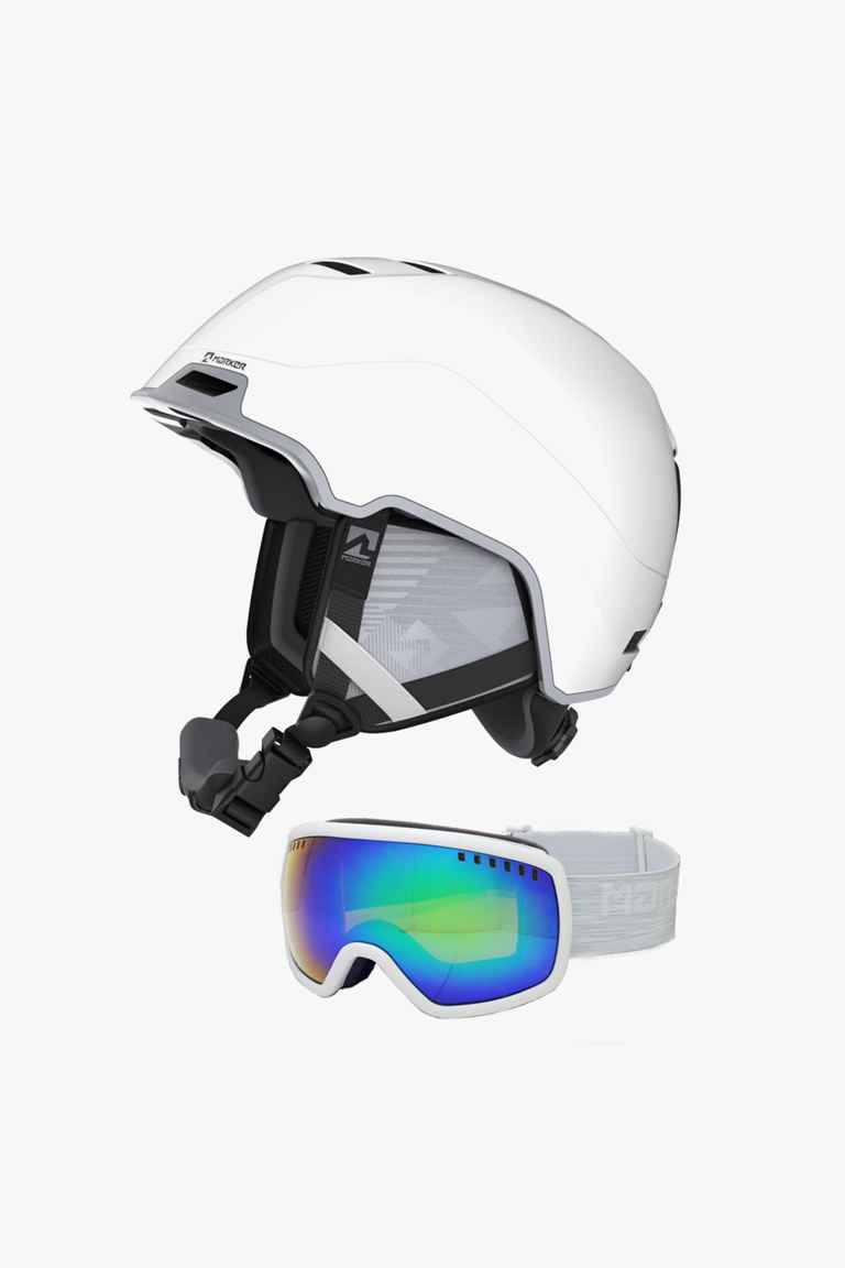 Marker Confidant + 16:9 casco da sci + occhiali donna