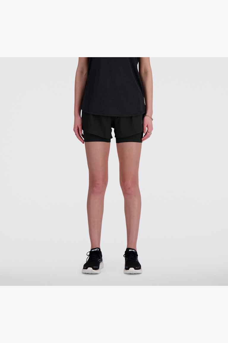 New Balance RC Seamless 2 In 1 3 Inch Damen Short 