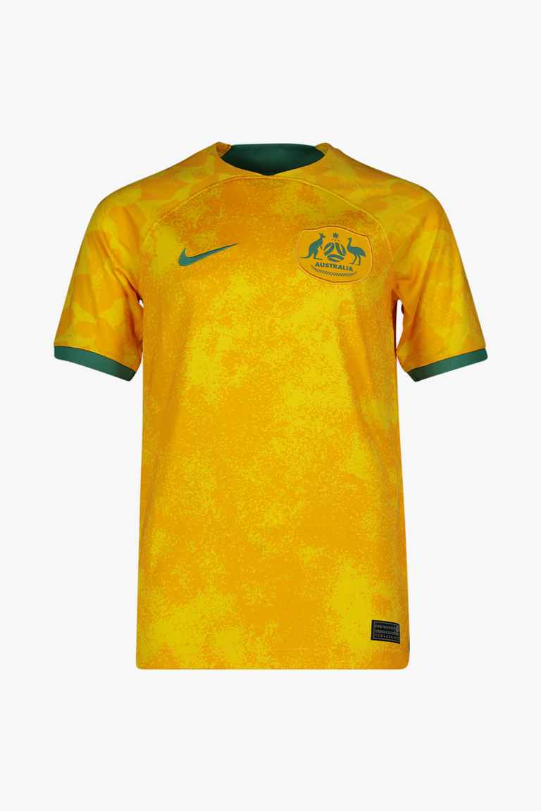 Nike Australien Home Replica Kinder Fussballtrikot WM 2022
