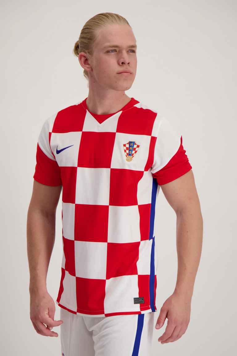 Nike Croatie Home Replica maillot de football hommes EM 2021
