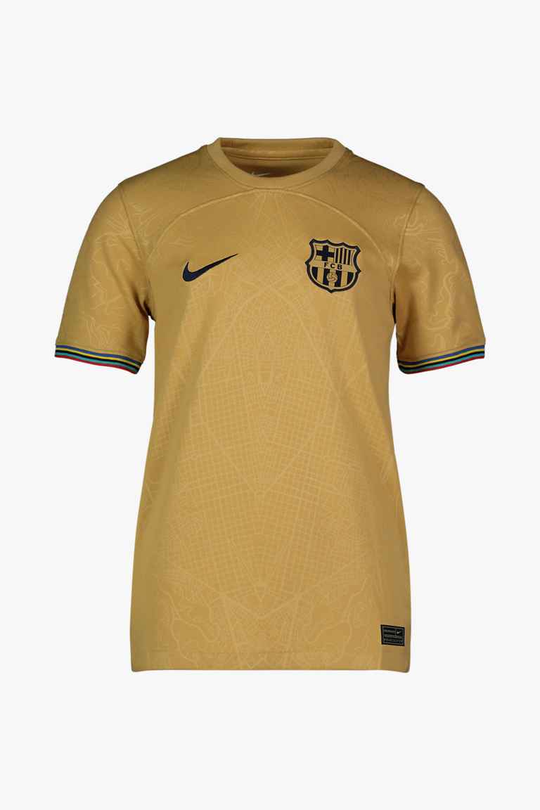 Nike FC Barcelona Away Replica Kinder Fussballtrikot 22/23 ohne Sponsor