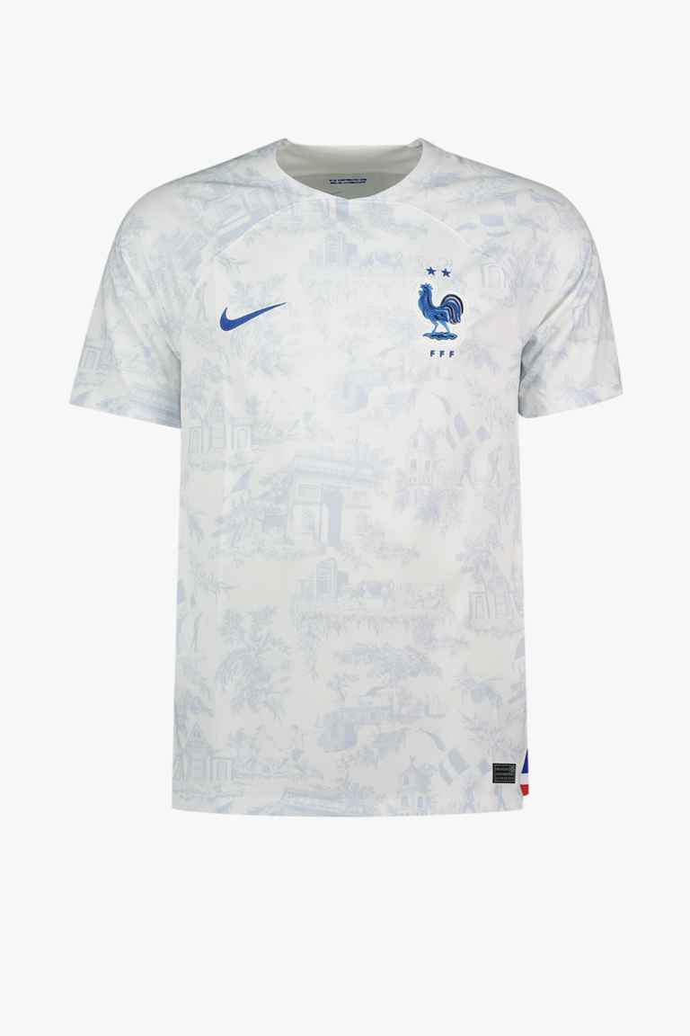 Nike Francia Away Replica maglia da calcio uomo WM 2022