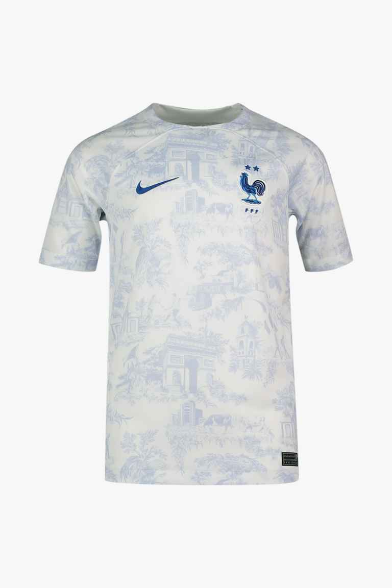 Nike Frankreich Away Replica maillot de football enfants WM 2022