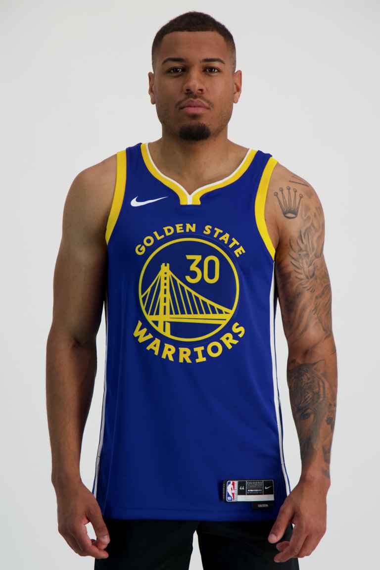 Nike Golden State Warriors Icon Edition Stephen Curry Herren Basketballtrikot