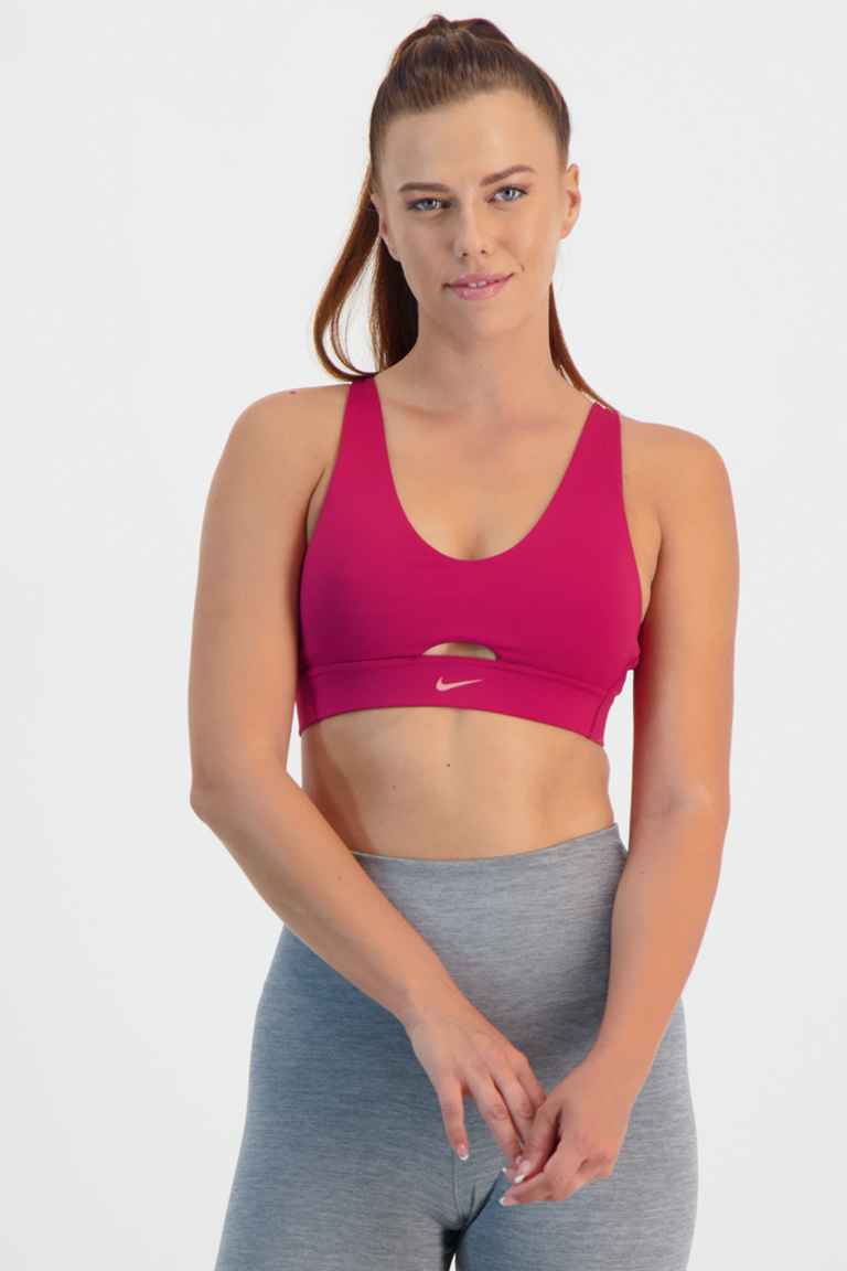 Nike Indy Plunge Cutout Padded Medium Damen Sport-BH