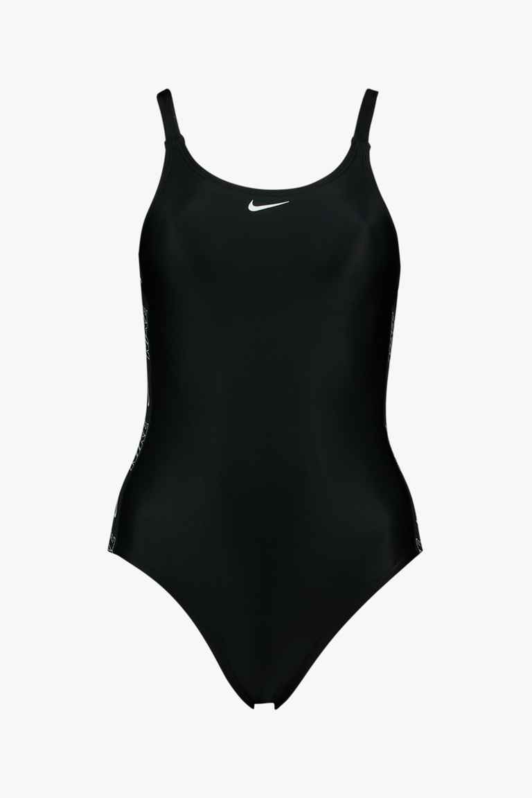 Nike Logo Tape Damen Badeanzug