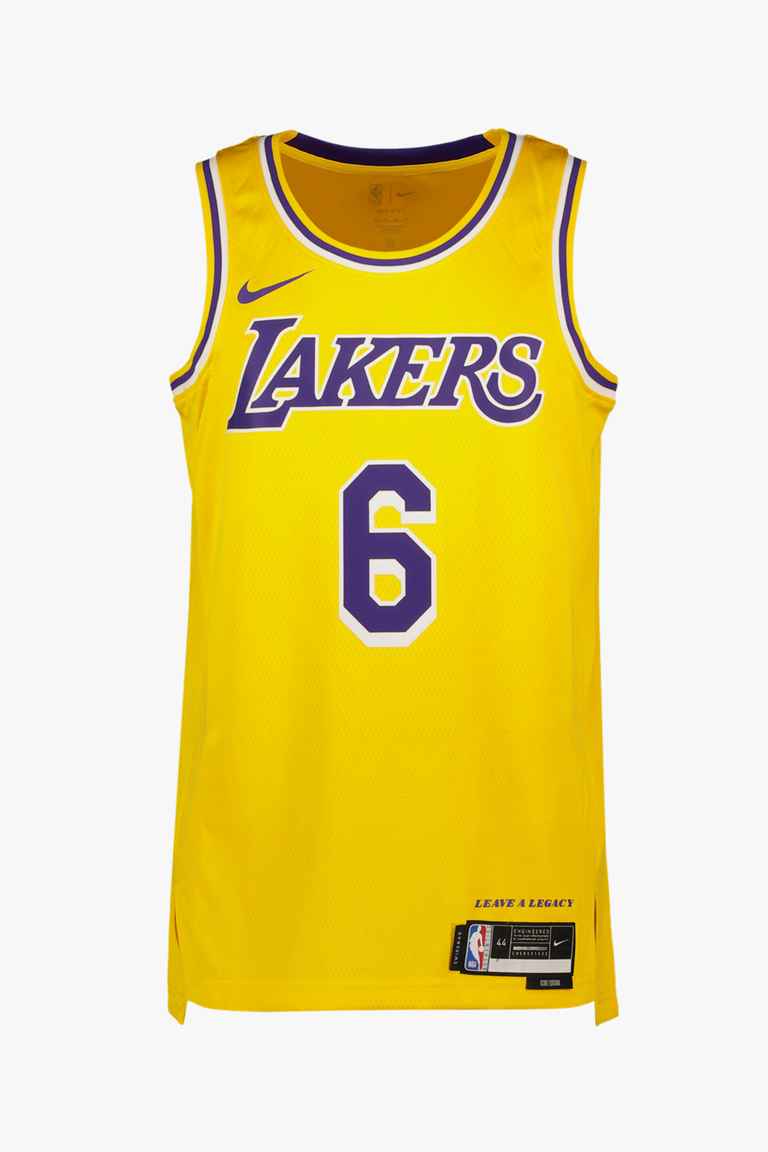 Nike Los Angeles Lakers Icon Edition James Lebron Herren Basketballshirt