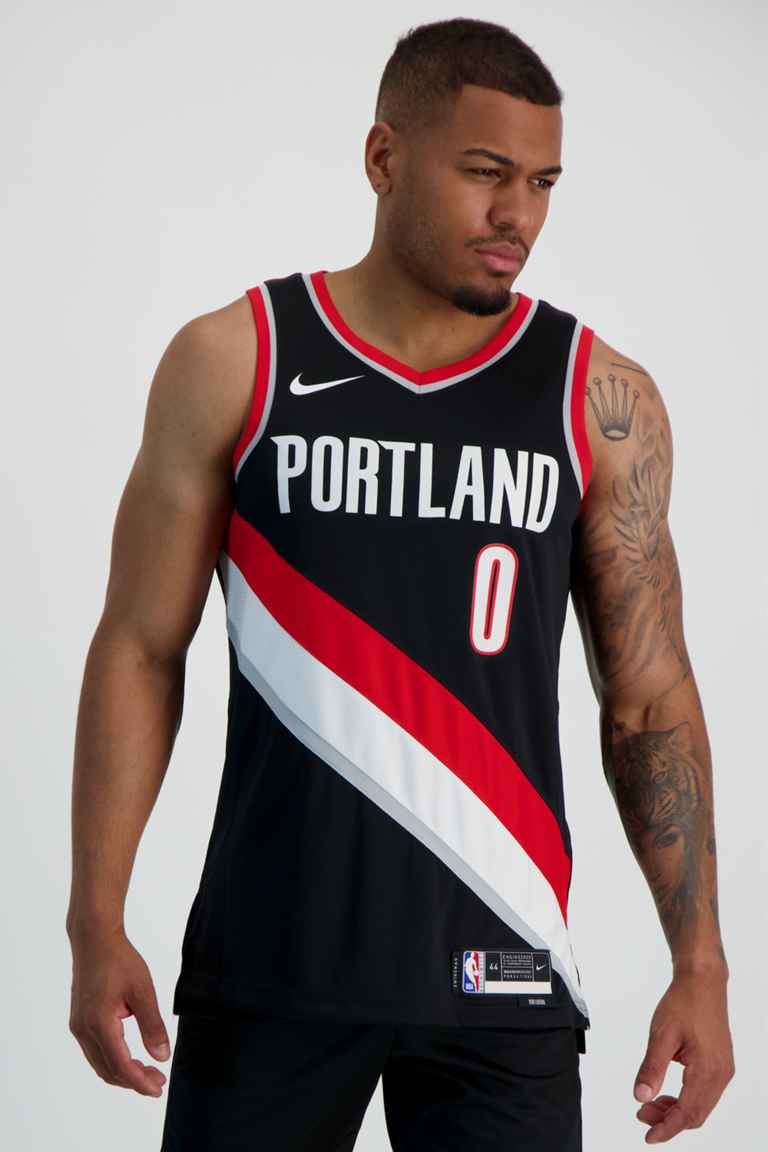 Nike Portland Trail Blazers Icon Edition Damian Lillard Herren Basketballtrikot