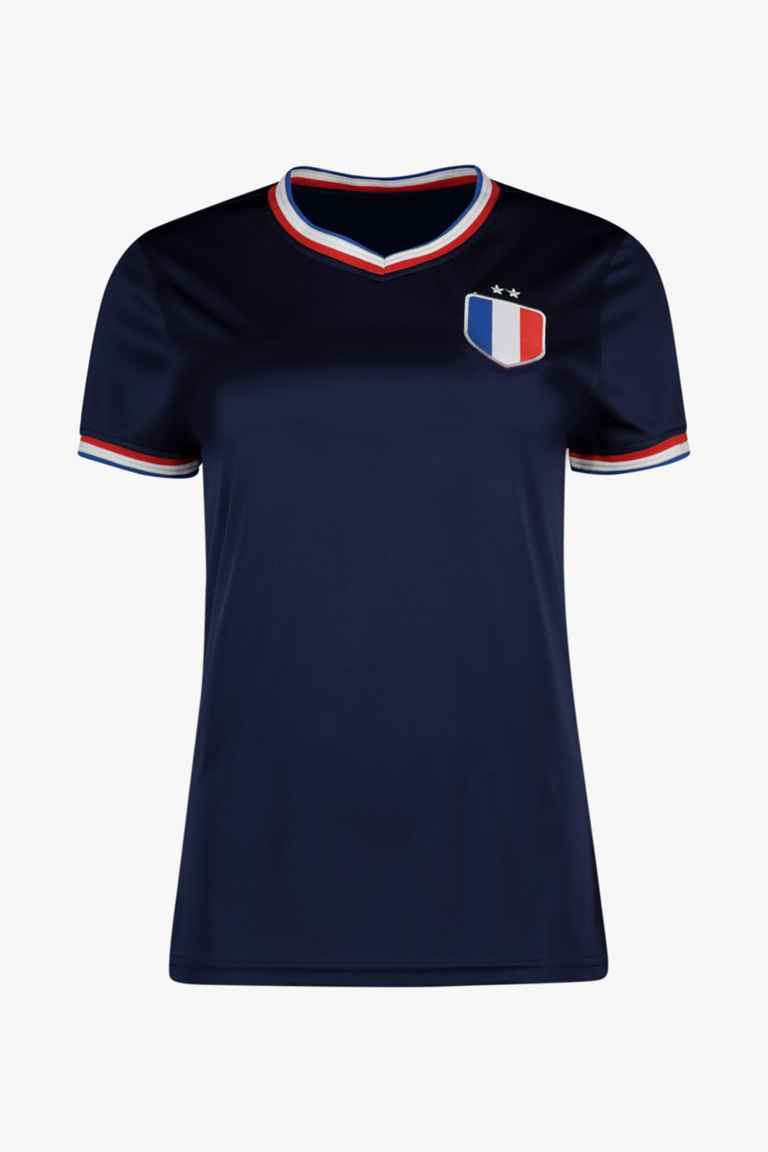 POWERZONE Frankreich Fan Damen T-Shirt