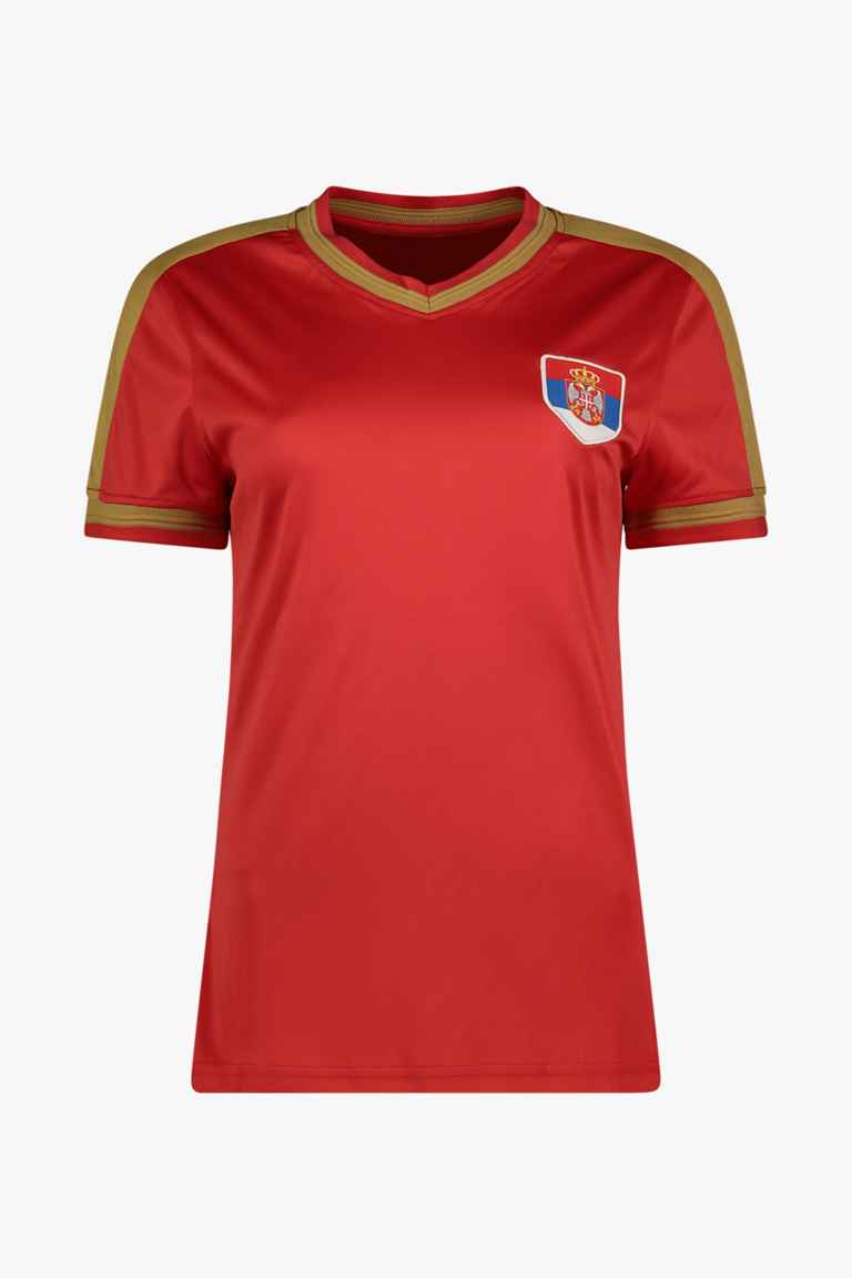 POWERZONE Serbien Fan Damen T-Shirt