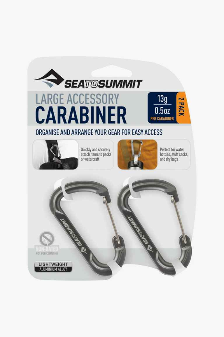 Sea to Summit 2-Pack Accessory Large Karabiner